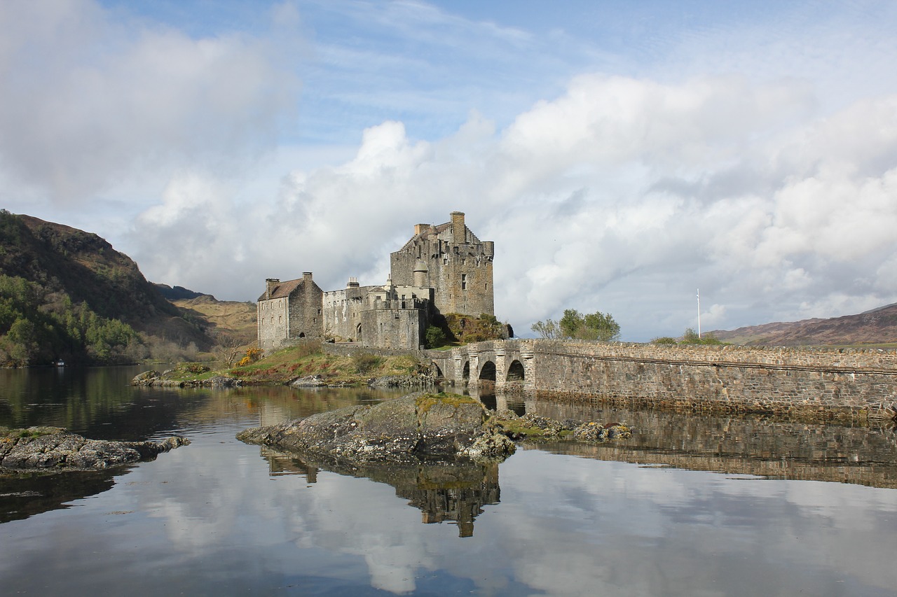 reflection scotland c free photo