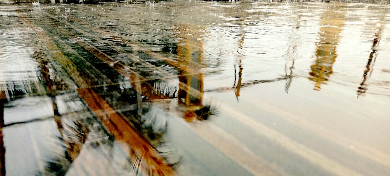 reflection rain roof free photo