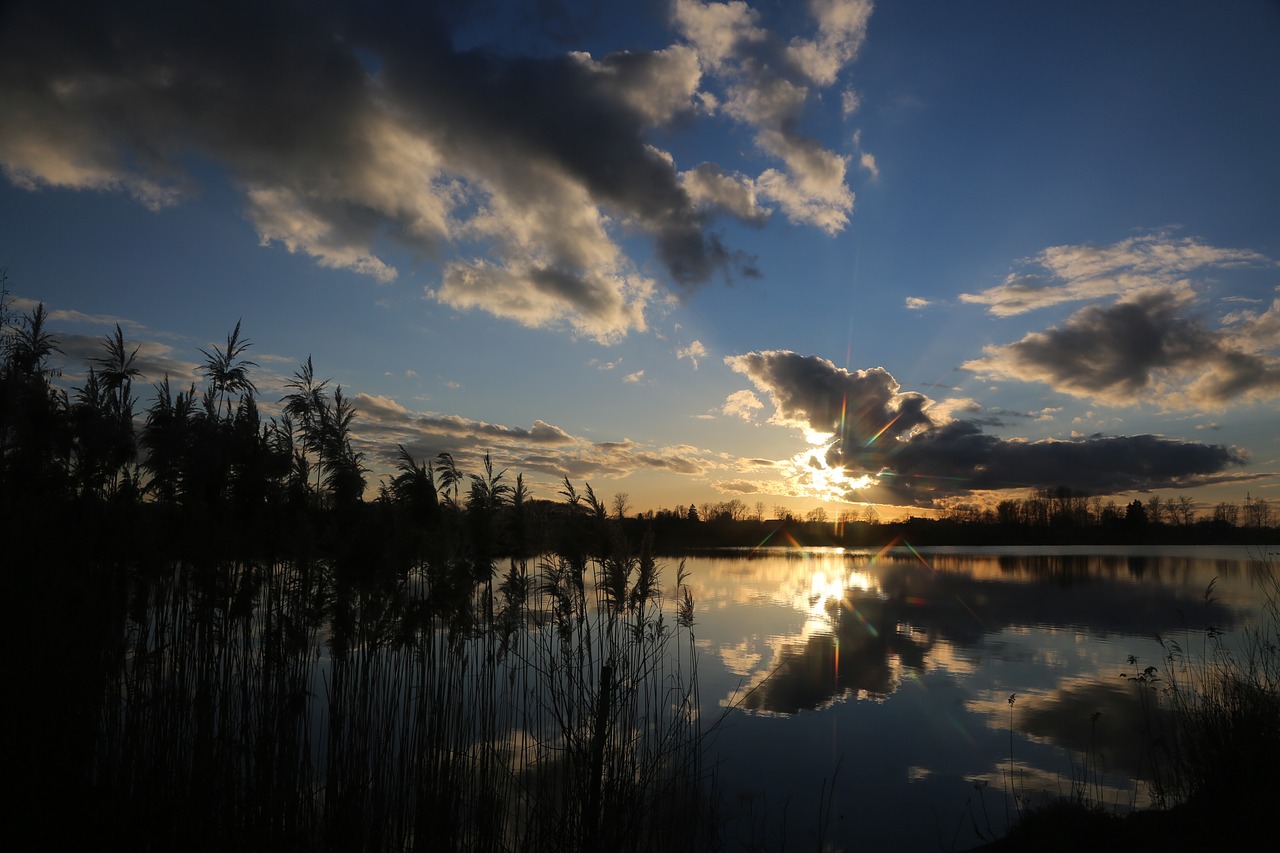 reflection nature waters free photo