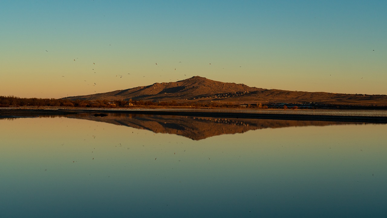 reflection  symmetry  mountain free photo