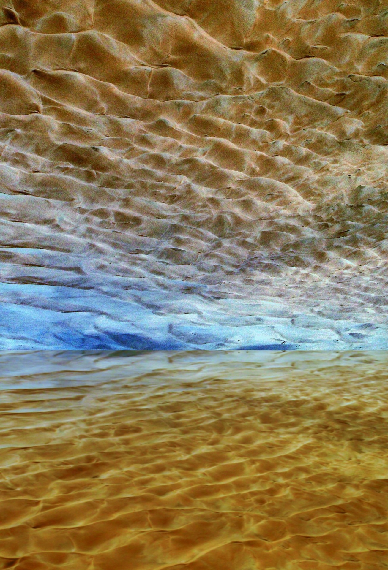 desert dunes ripples free photo