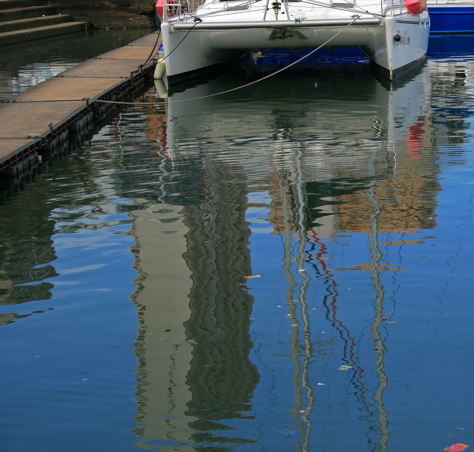harbour yacht club reflection free photo