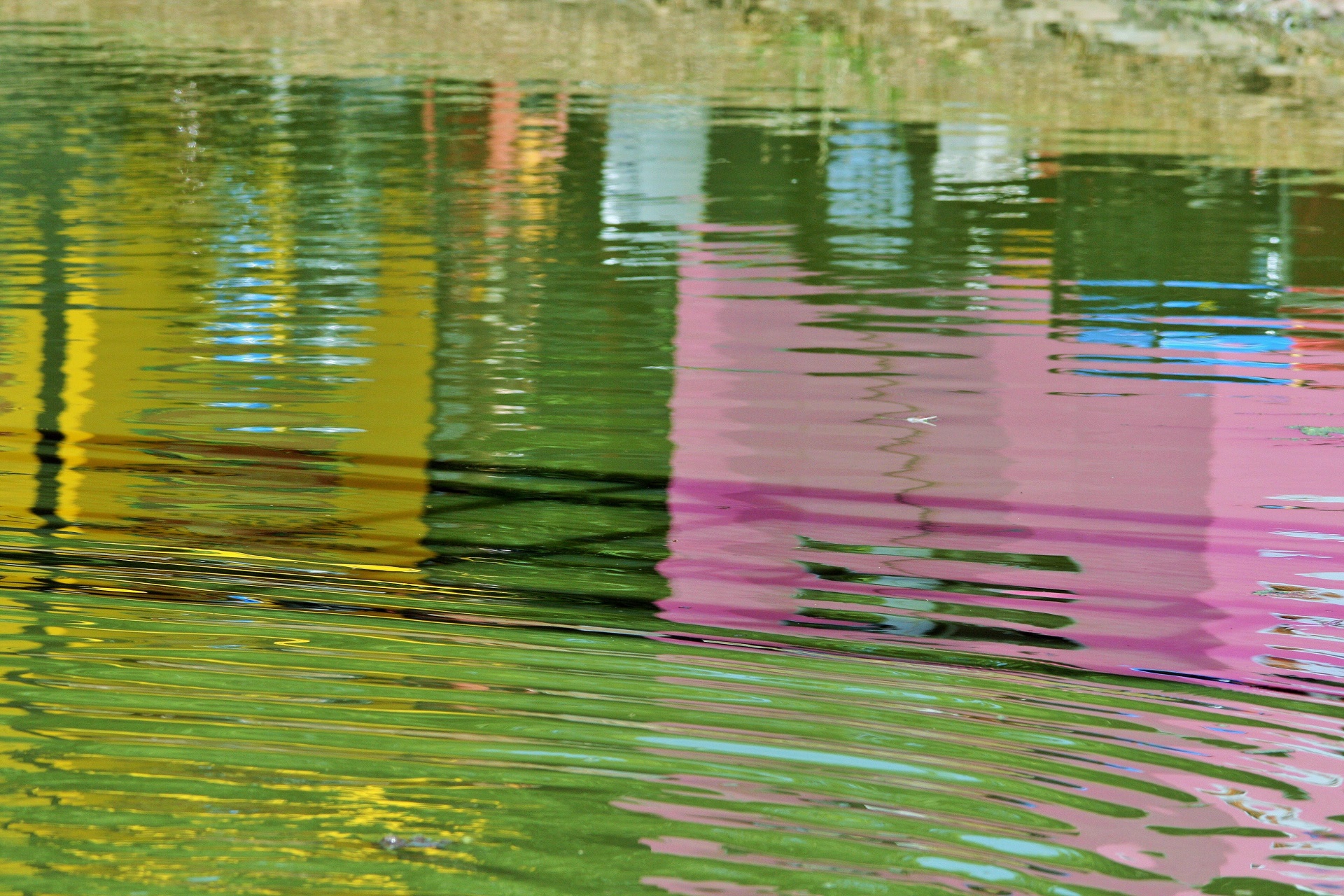 water rippling reflection free photo