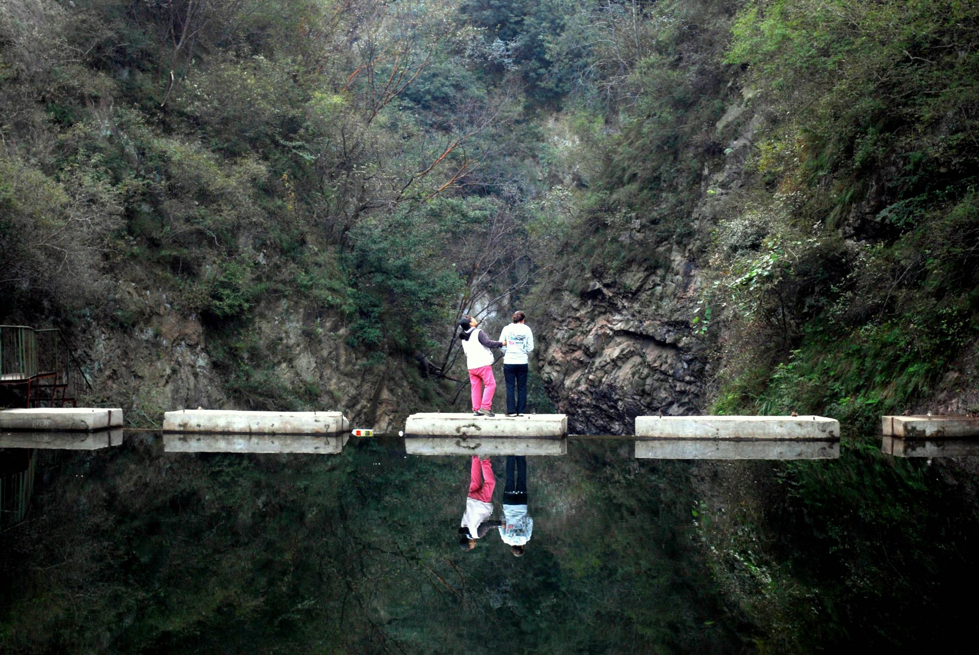 landscape reflection reflections free photo
