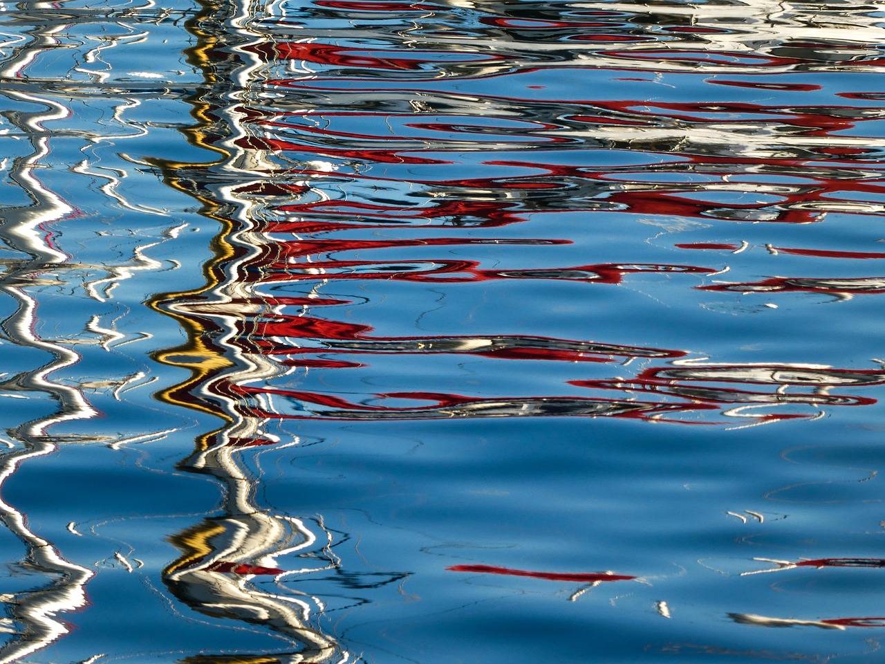 reflections water abstract free photo