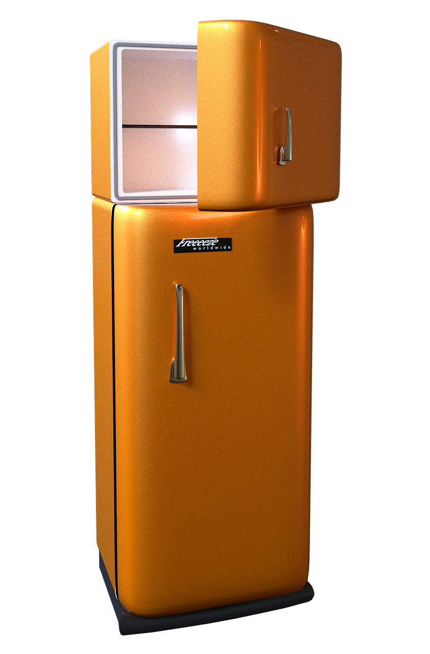 refrigerator freezer fridge-freezer free photo