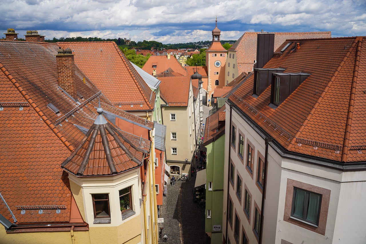 regensburg  historic center  unesco world heritage free photo