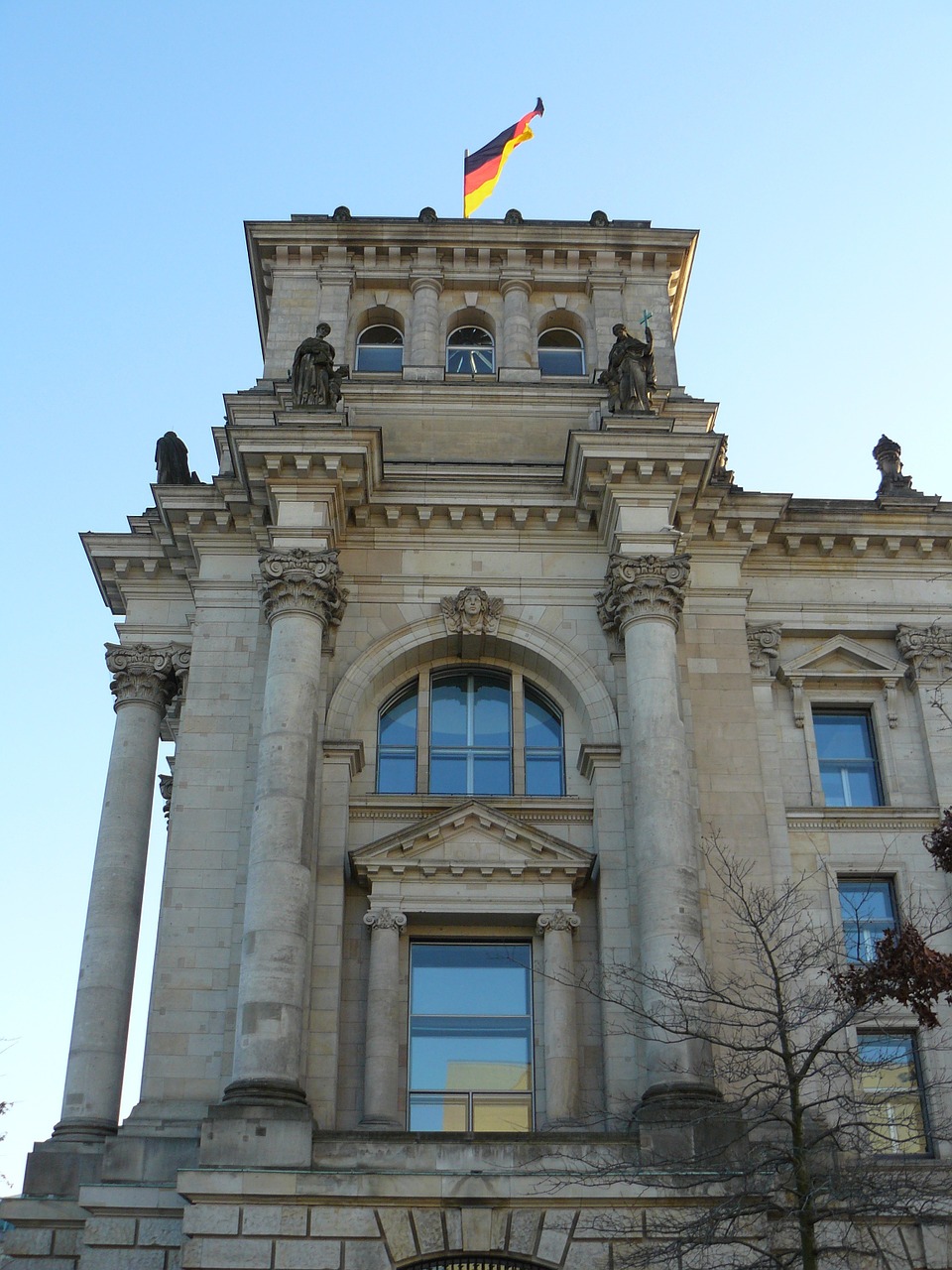 reichstag government flag free photo