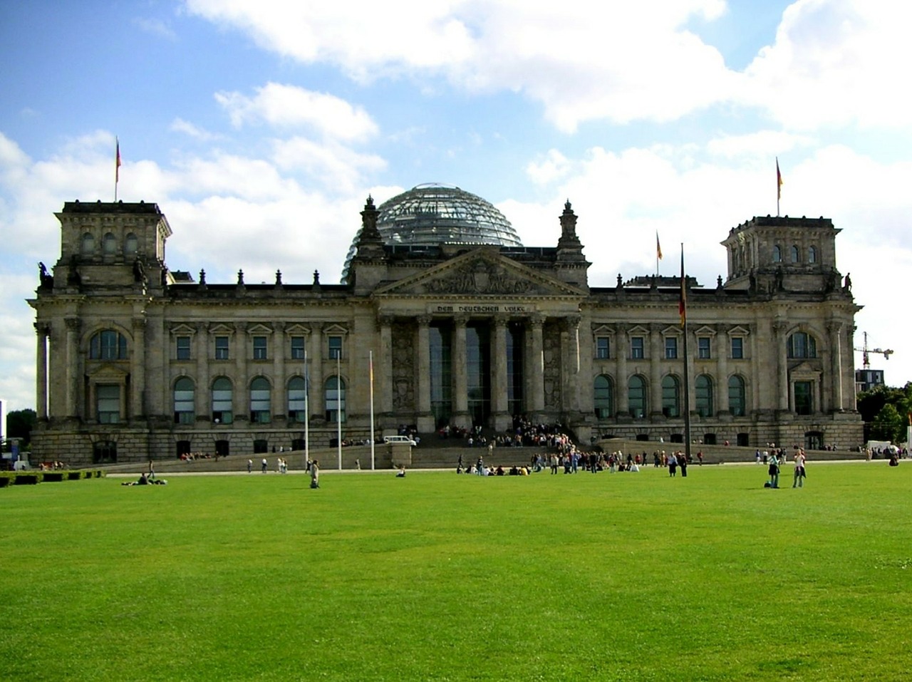 reichstag glass dome building free photo