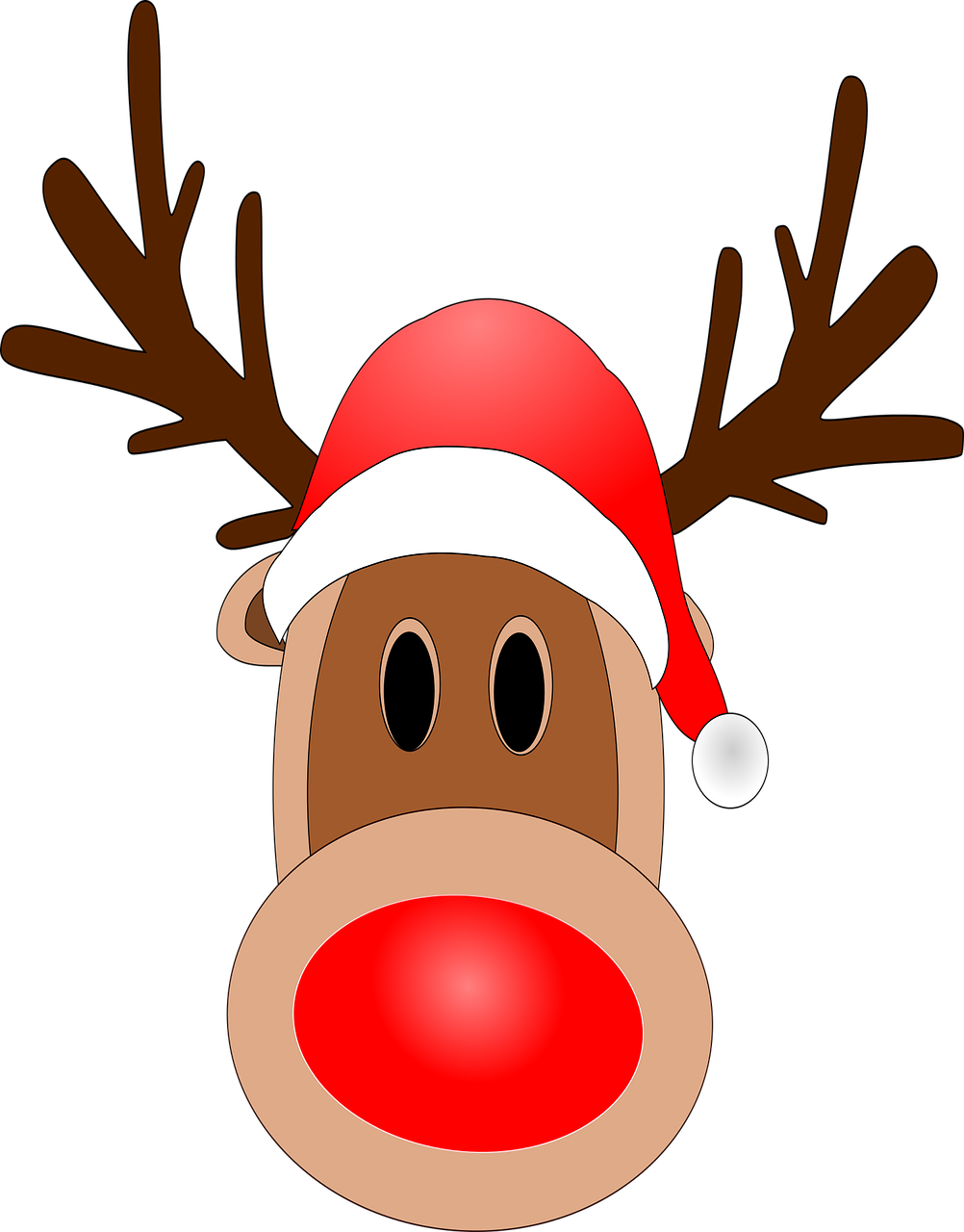 Download free photo of Reindeer,animal,cartoon,deer,winter - from