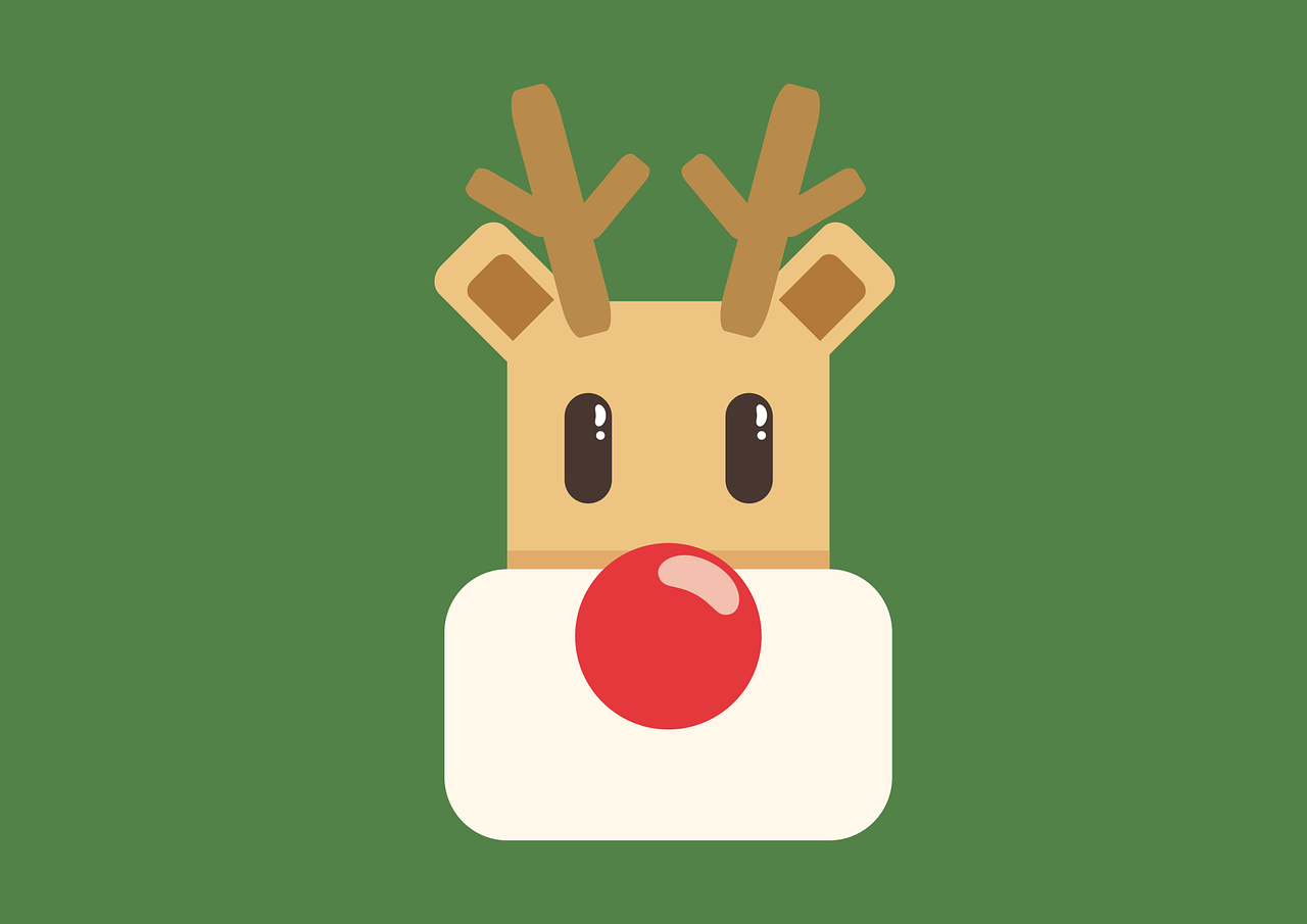 reindeer christmas holiday free photo