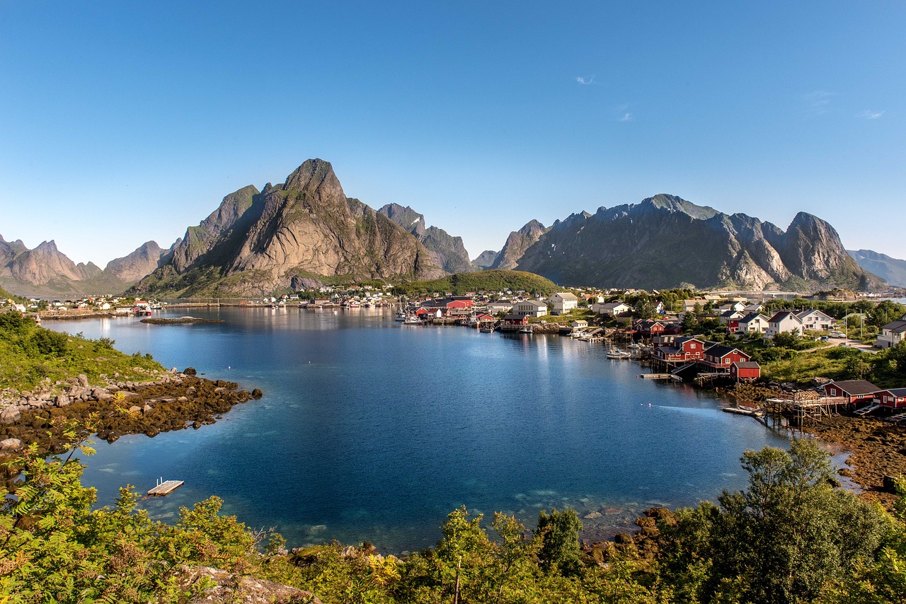 reine lofoten norway free photo