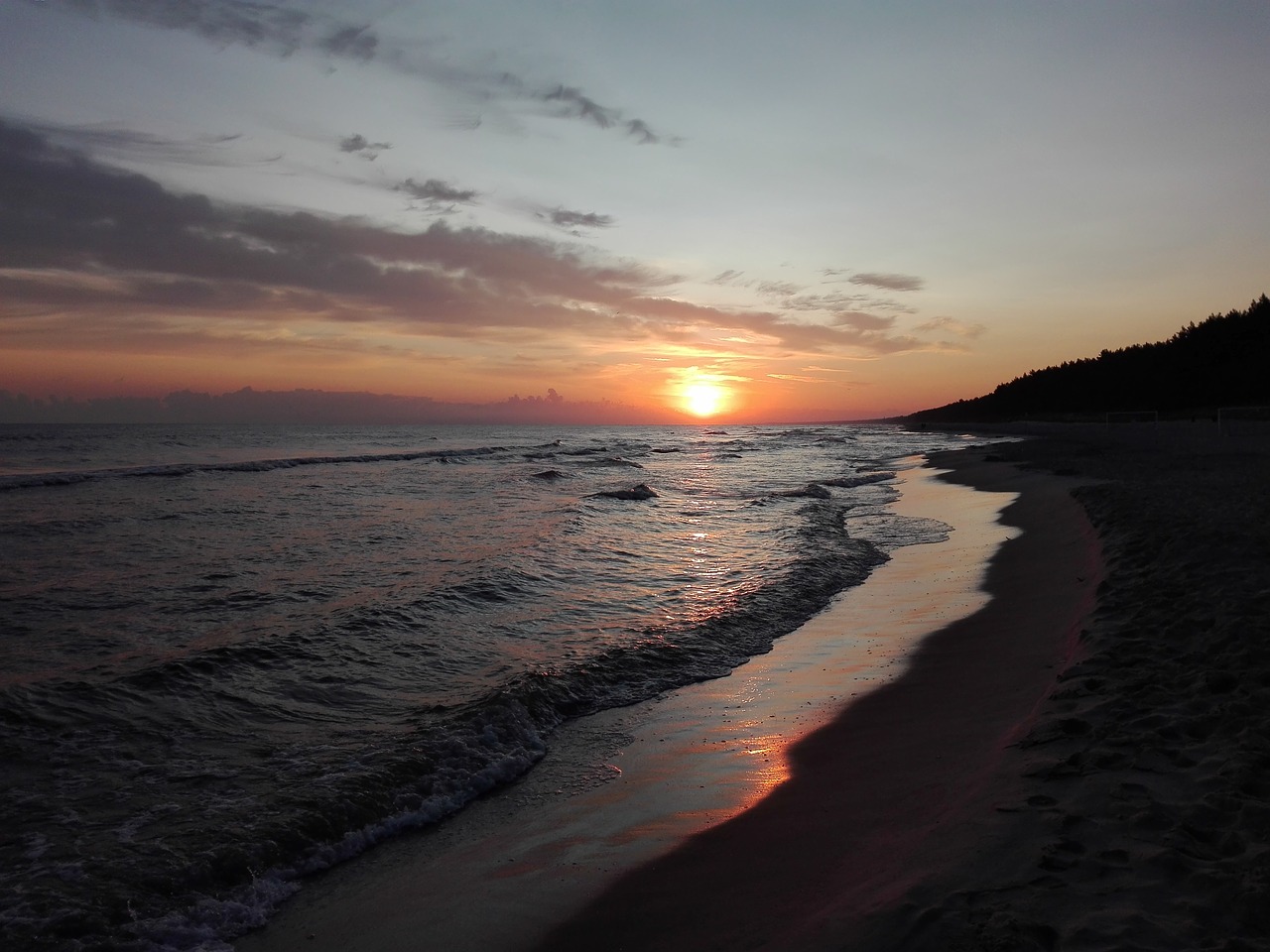 relax sea sunrise free photo