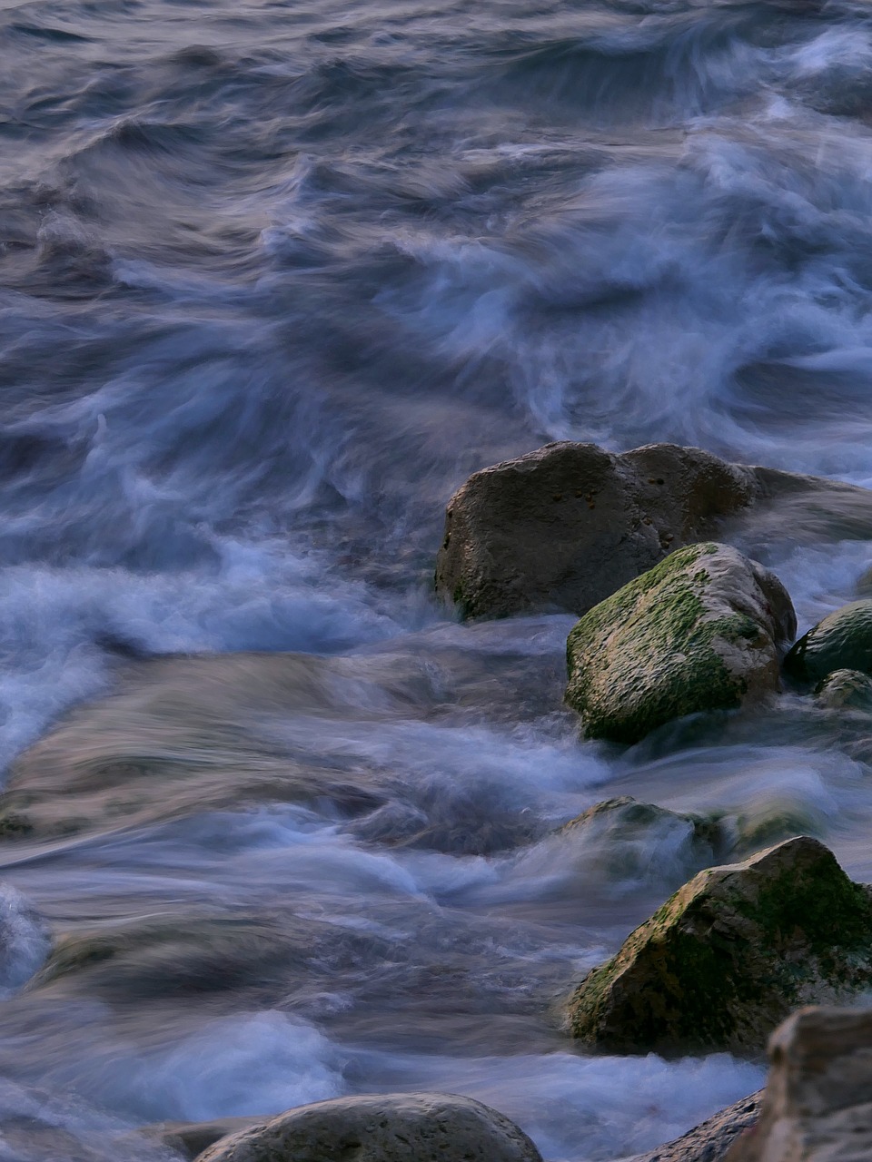 relaxation  sea  long exposure free photo