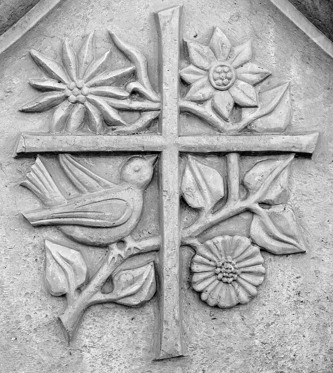 relief stone symbol free photo