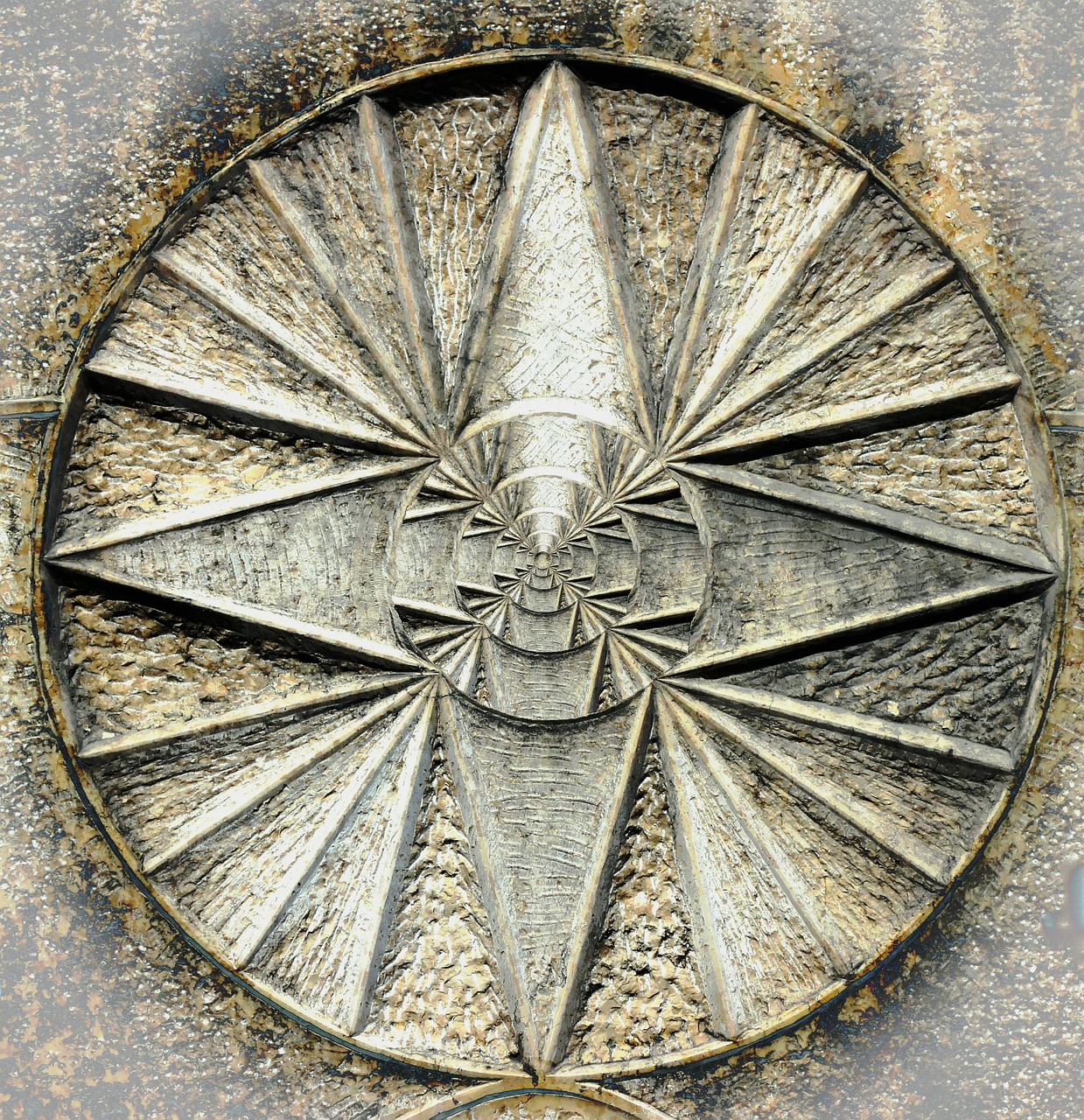 relief stone symbol free photo