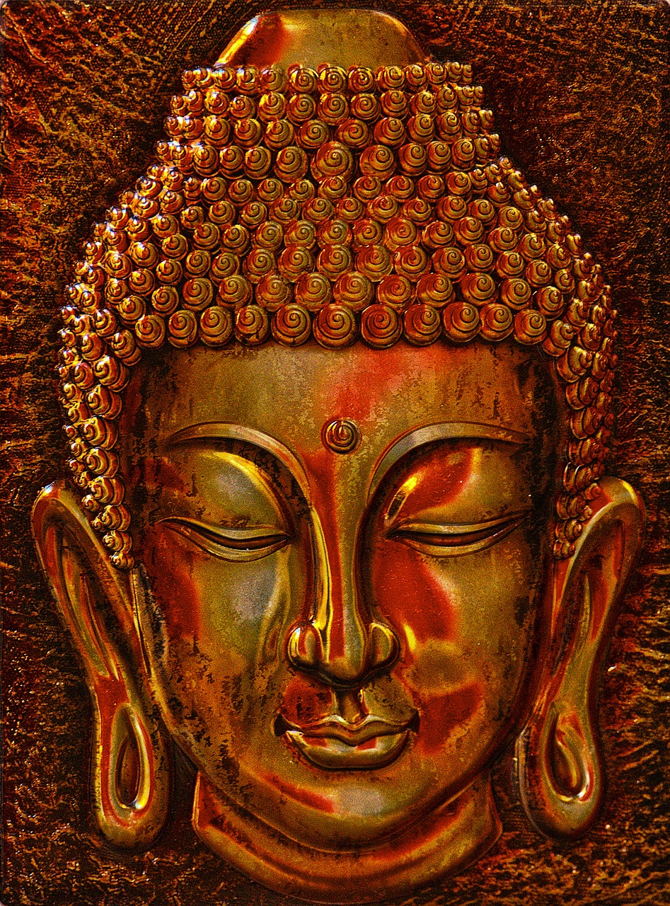 relief  buddha  head free photo