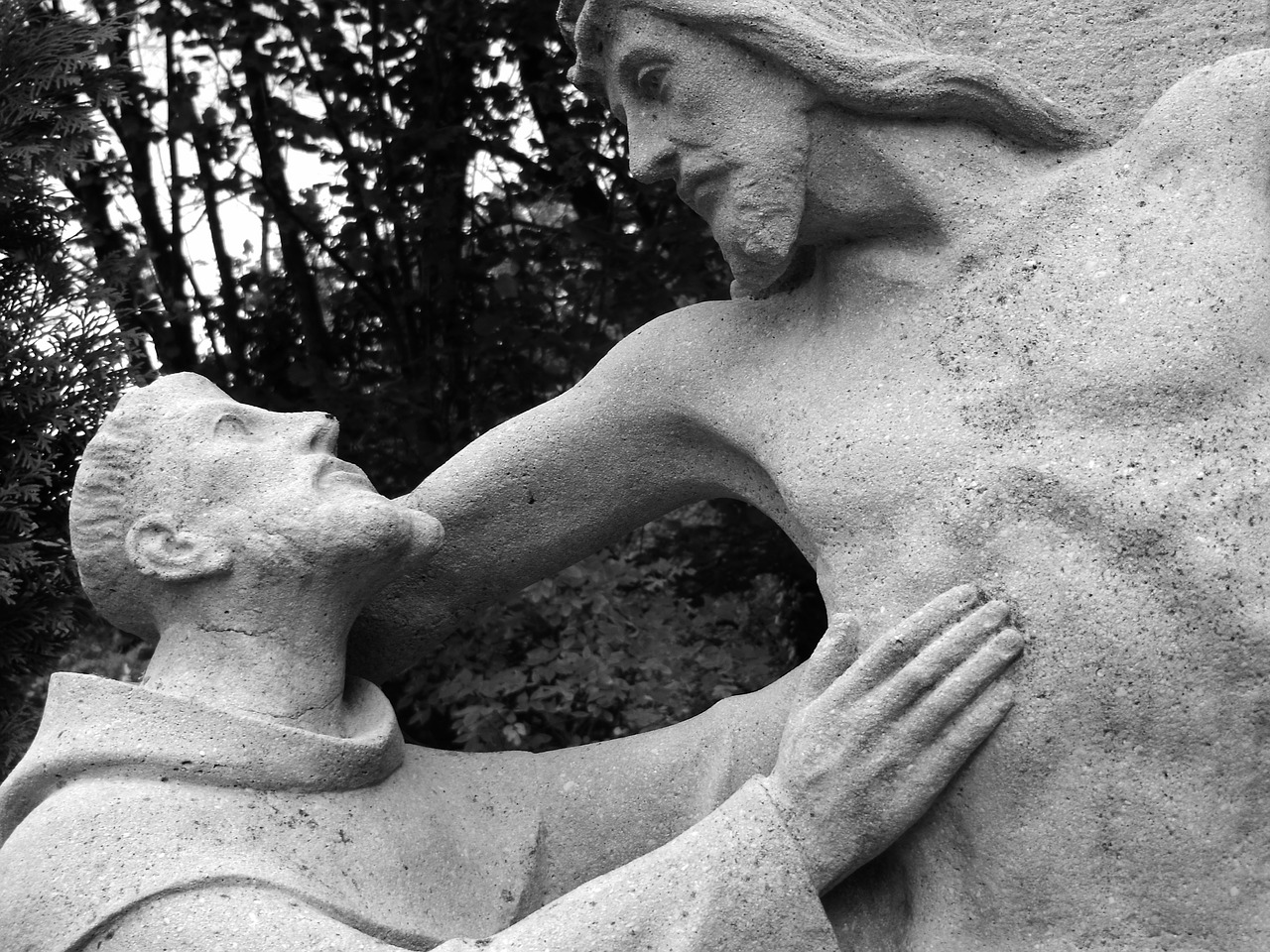 religion statue sculpture free photo