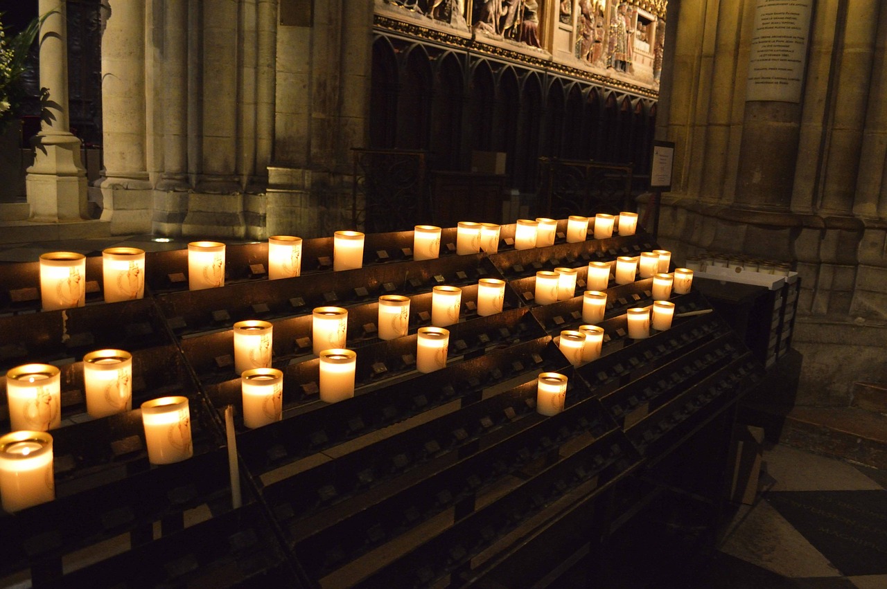 religious candle france free photo