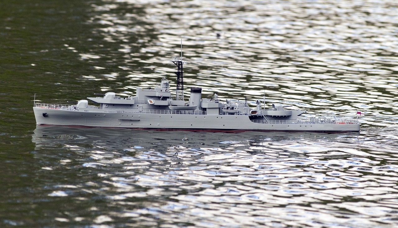 remote control warship warship remote control boat free photo