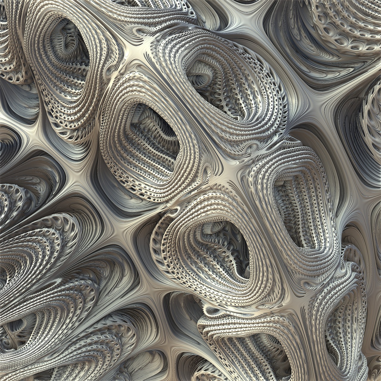 render 3d fractal free photo