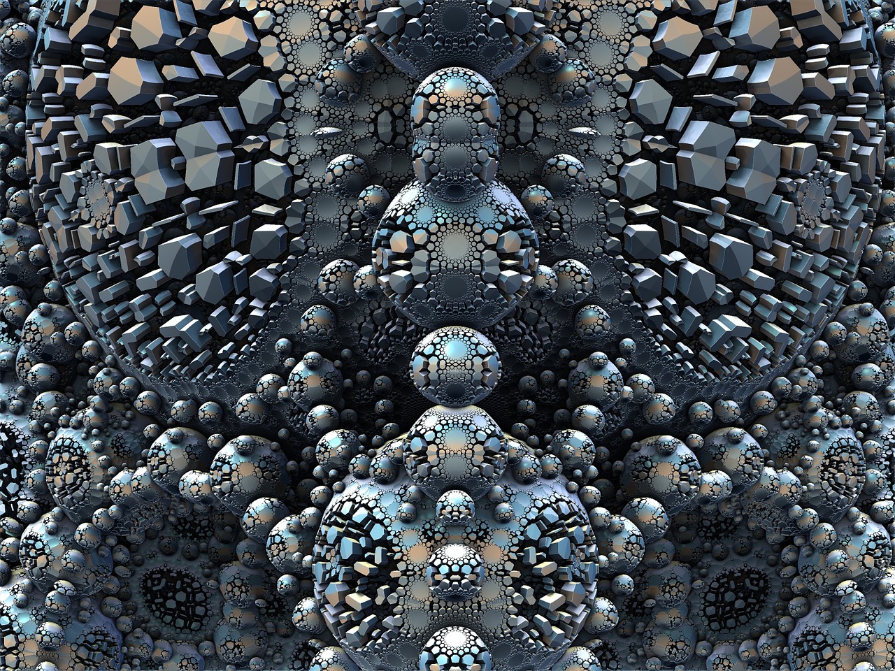 render 3d fractal free photo