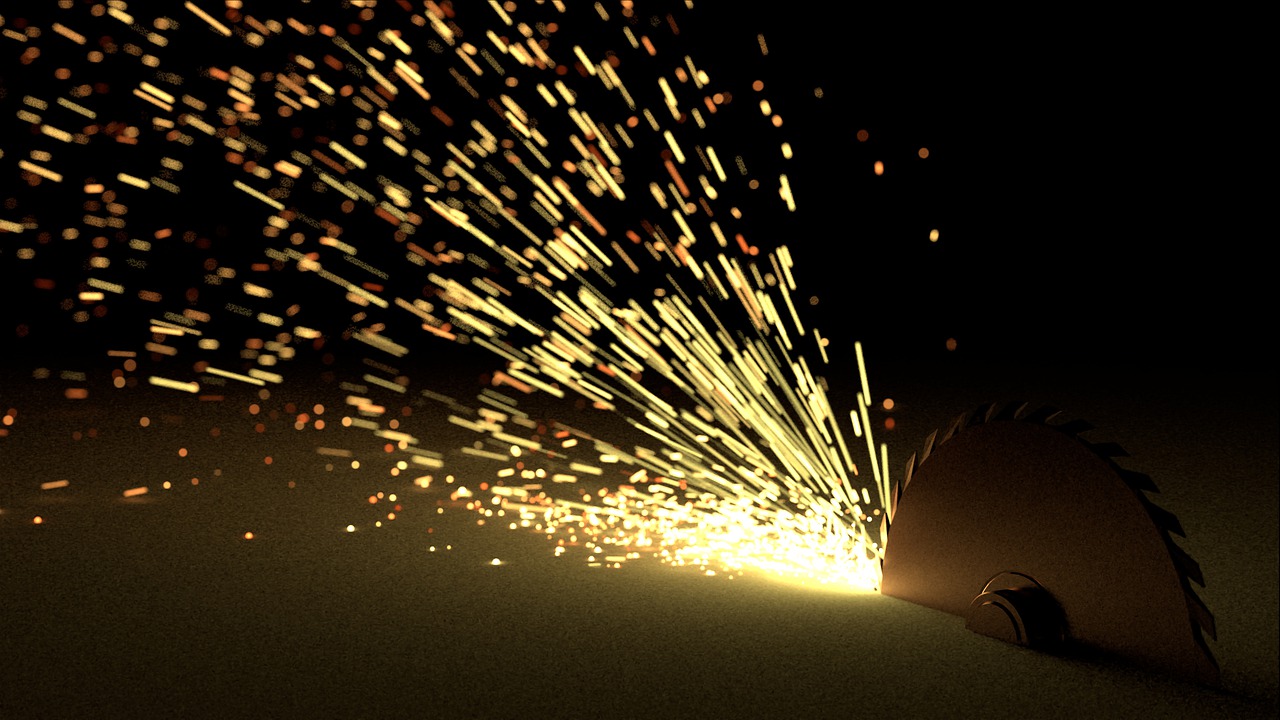 render sparks blender3d free photo