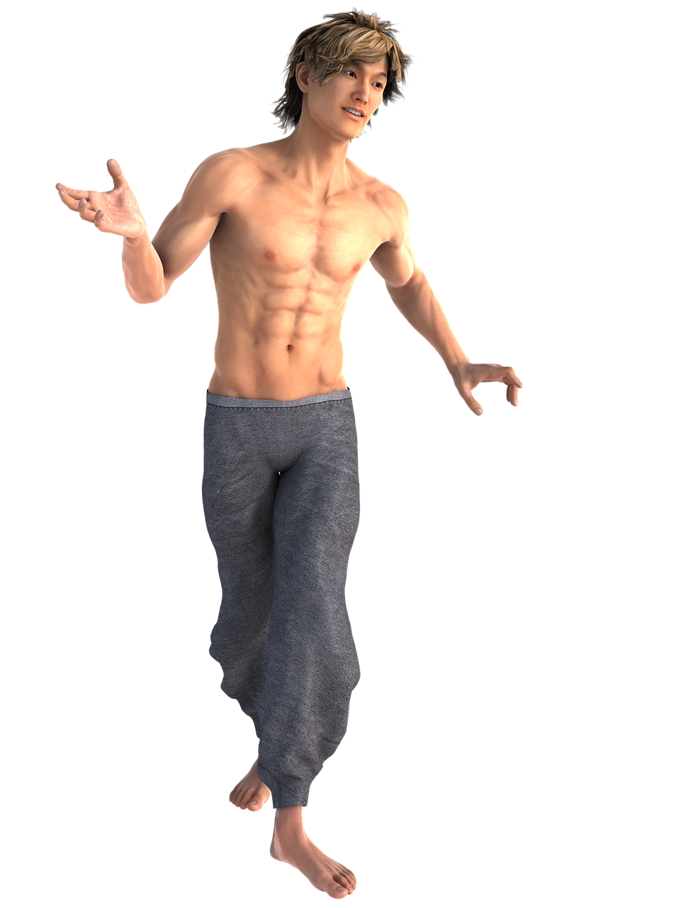 render  3d  man free photo