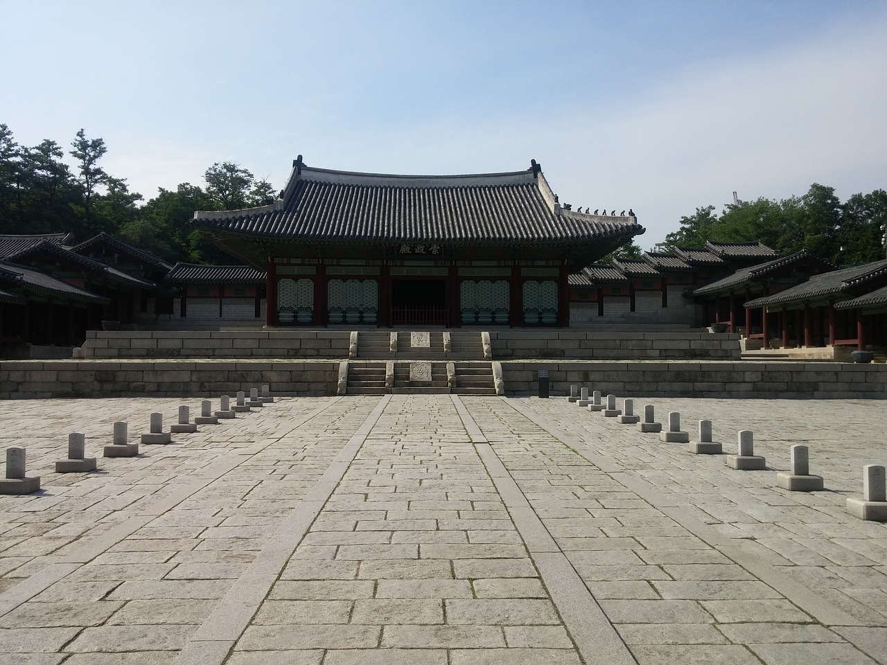 republic of korea gyeonghuigung palace the noble truce free photo
