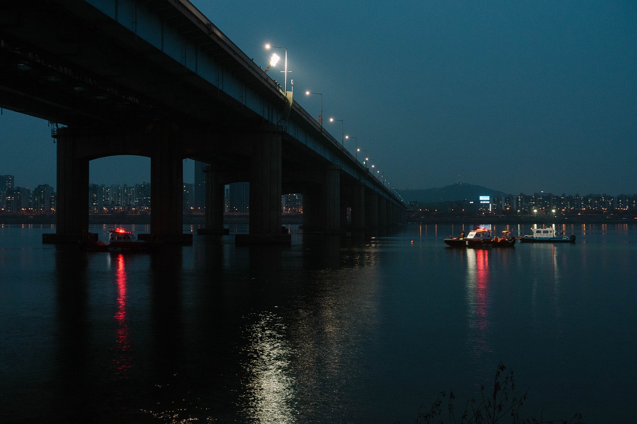 republic of korea seoul river free photo