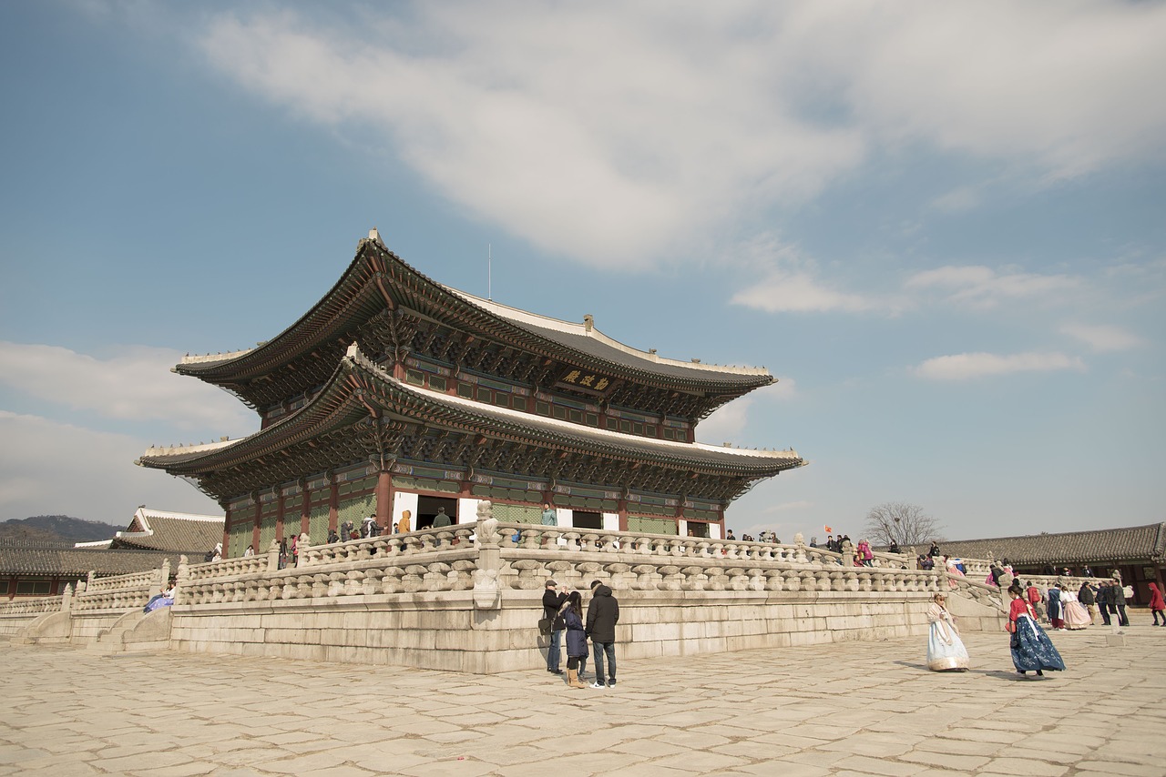 republic of korea seoul gyeongbok palace free photo