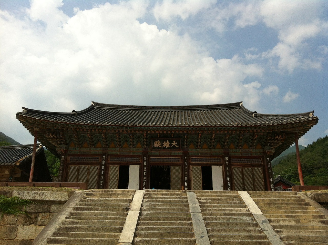 republic of korea traditional construction free photo