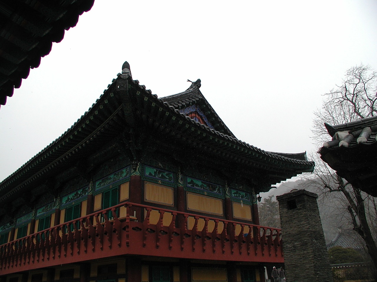 republic of korea buddhism traditional temples free photo