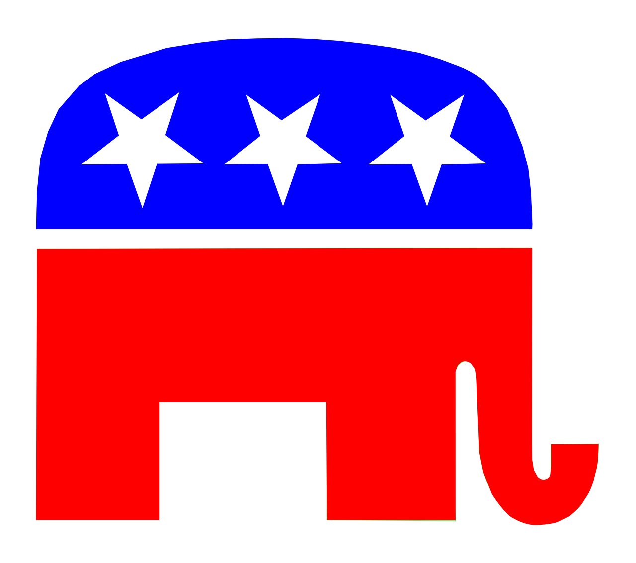 republicans elephant political party free photo