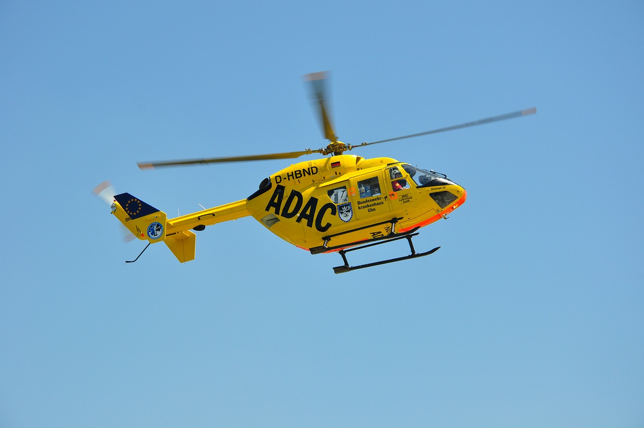 rescue helicopter helicopter adac free photo