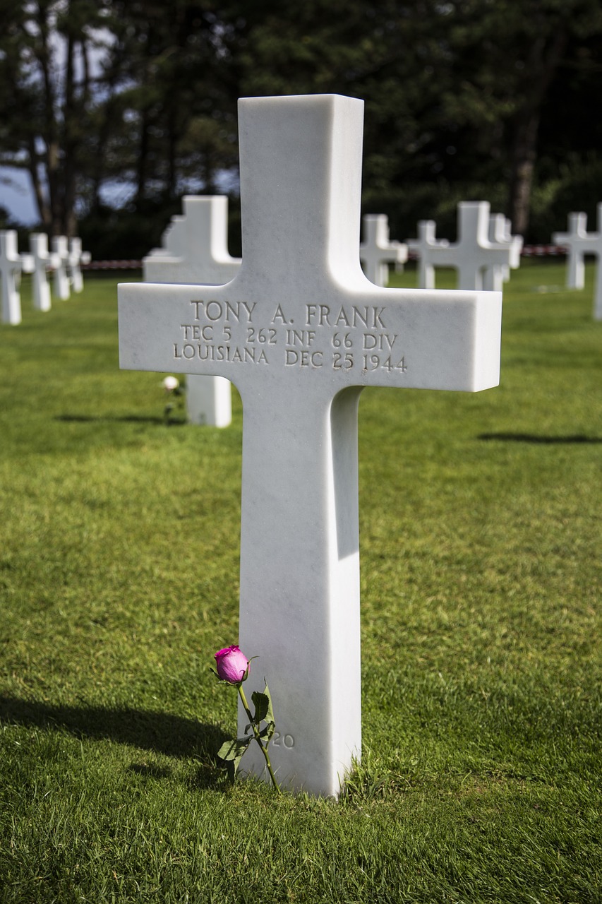 rest in piece grave wwii free photo