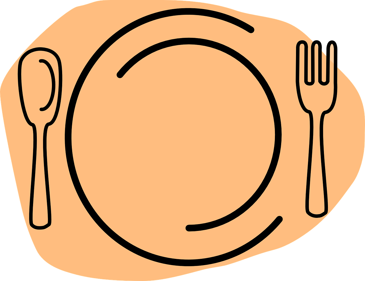 restaurant food plate free photo
