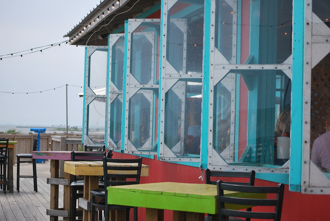 restaurant outdoors windows free photo