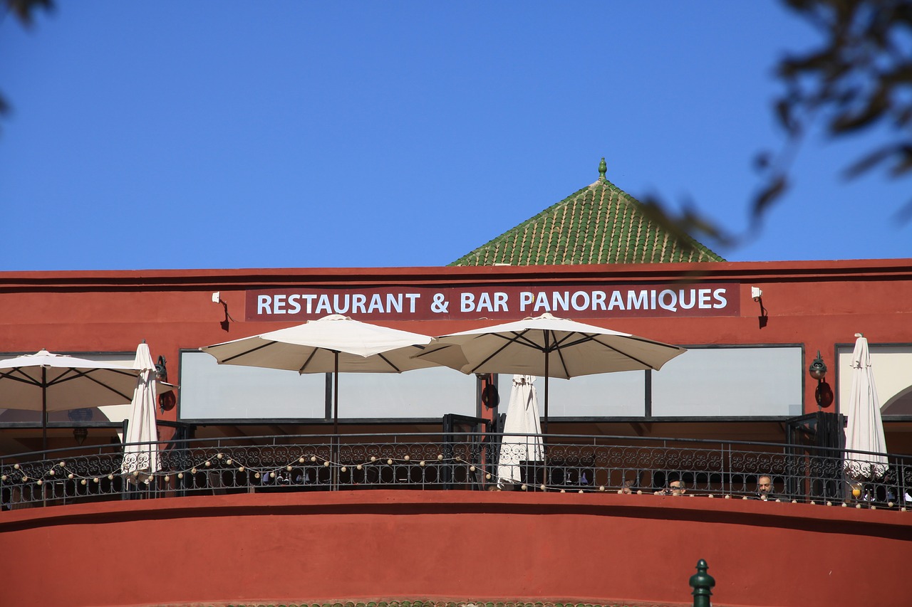 restaurant bar panoramic free photo