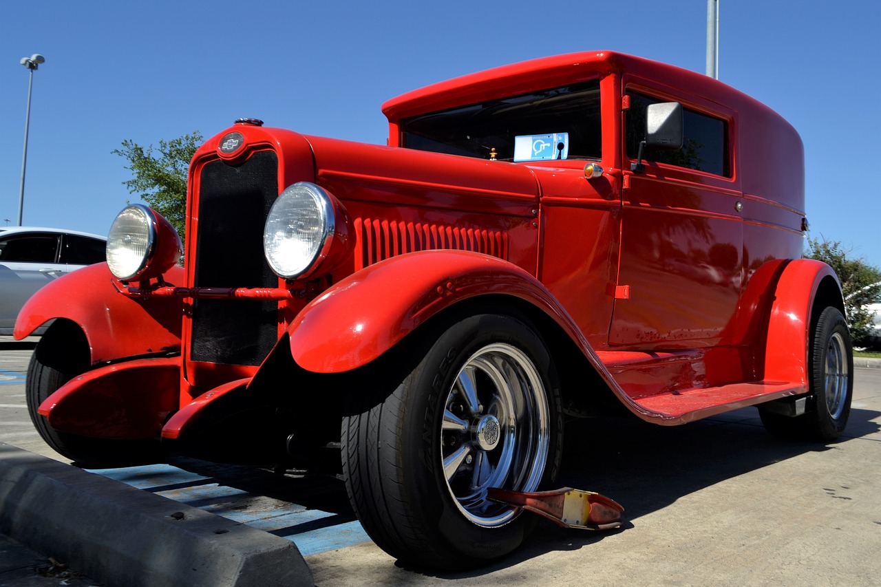 restored  classic  chevrolet free photo