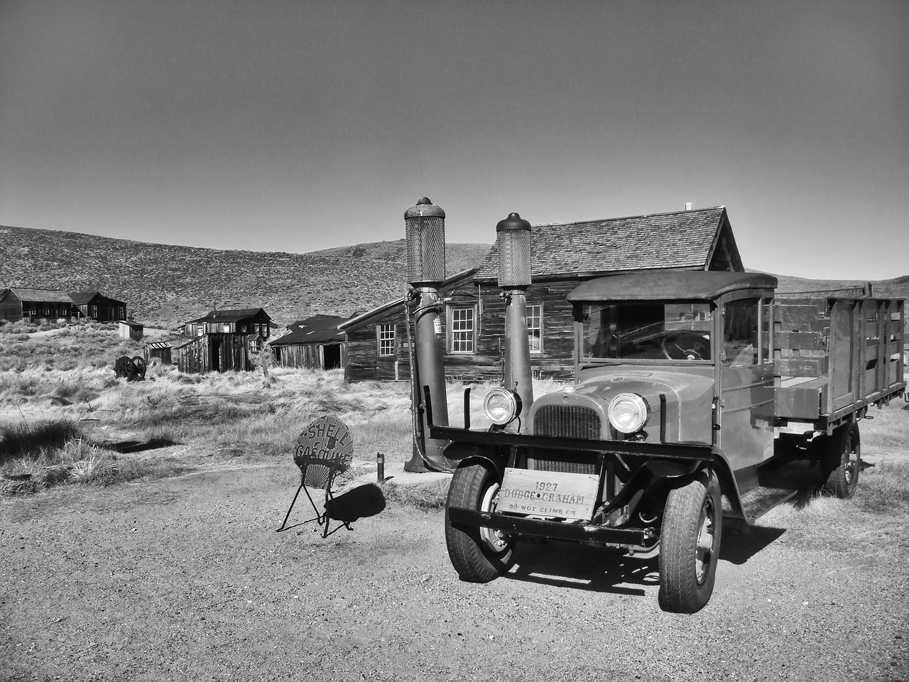 retro ghost town auto free photo