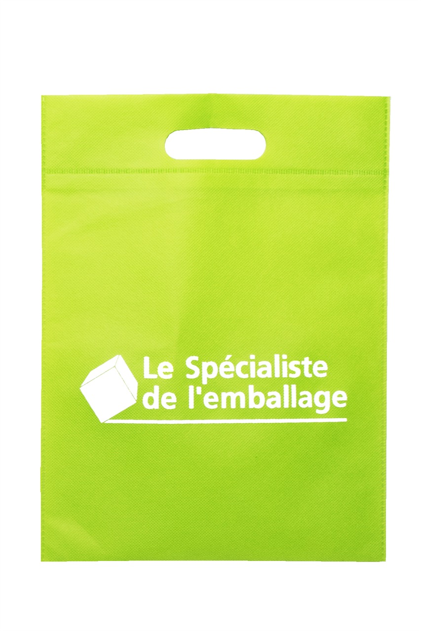 reusable bag bag non-woven cut-out handles free photo