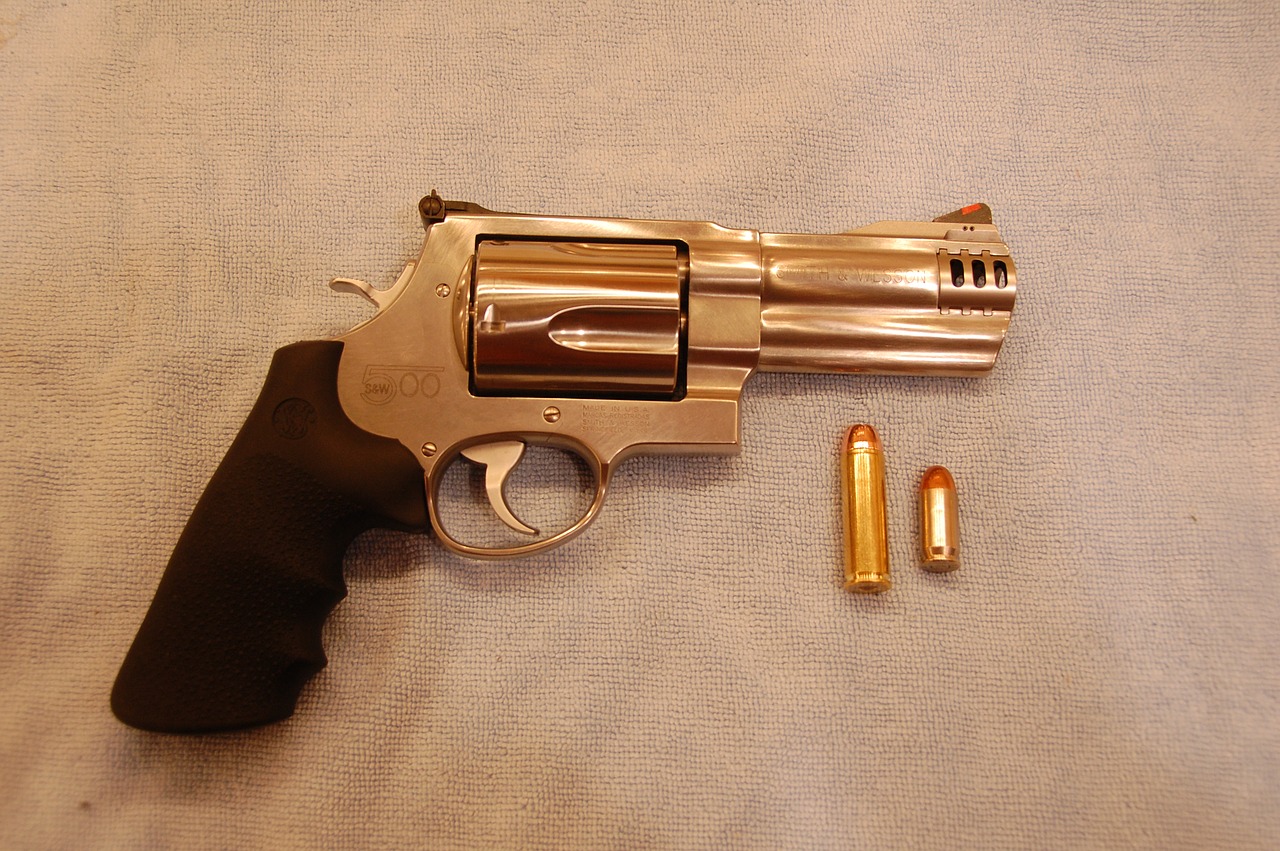 revolver pistol handgun free photo