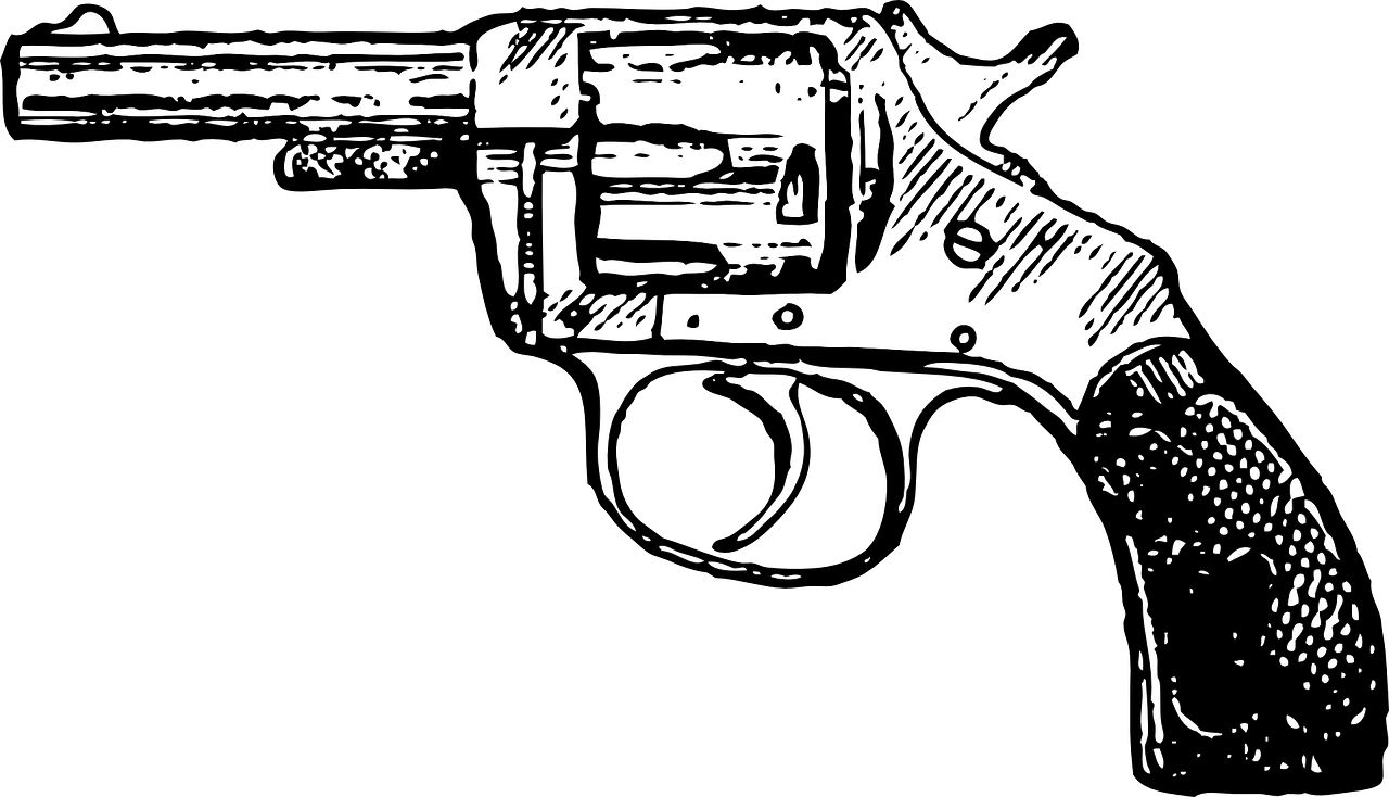 revolver pistol cowboy free photo