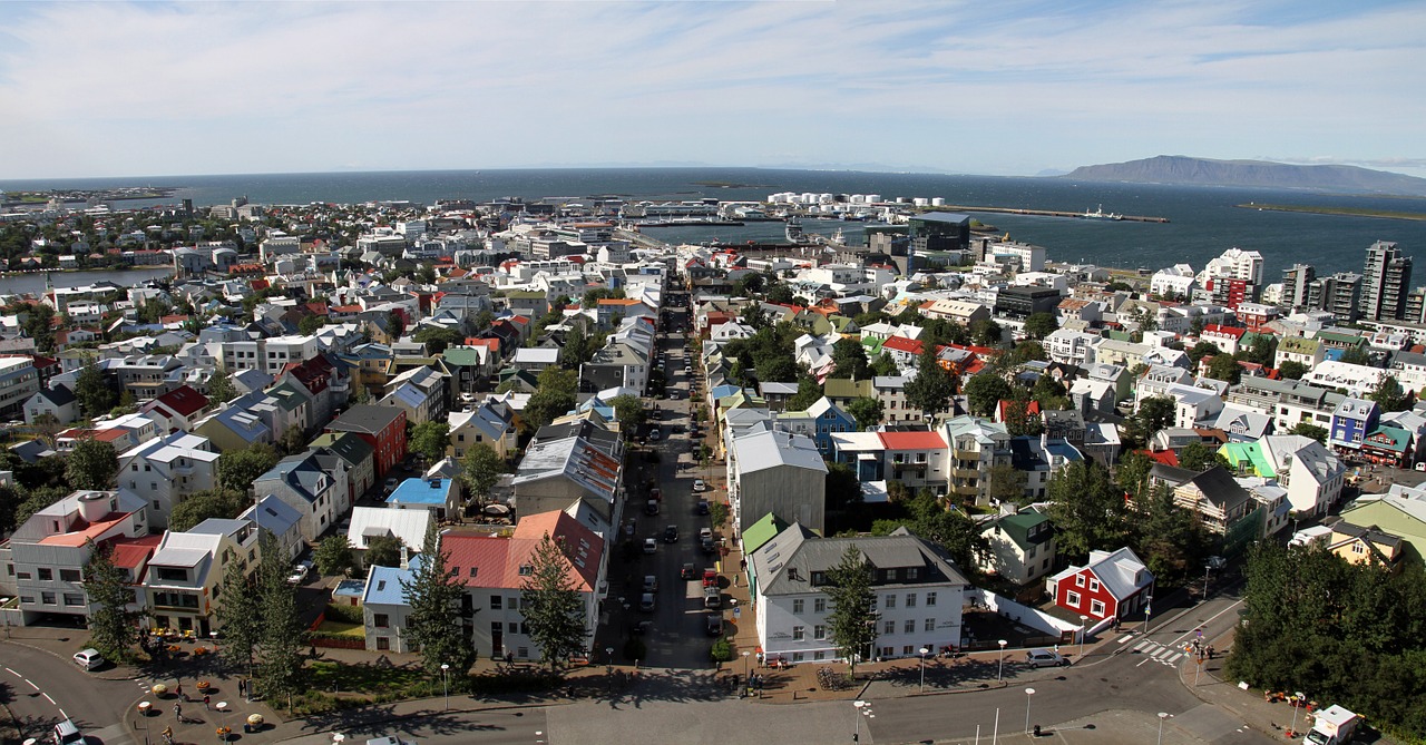 reykjavik iceland city free photo