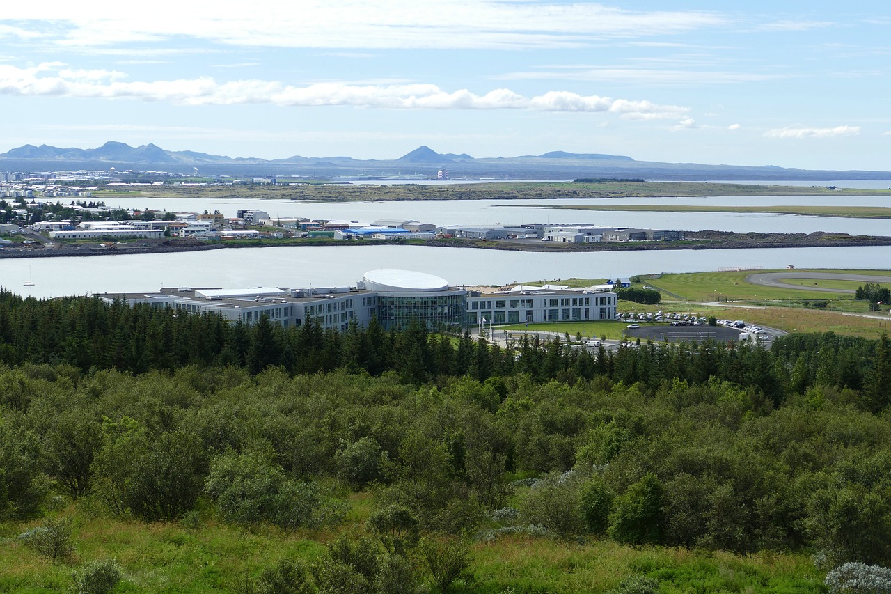 reykjavik iceland panorama free photo