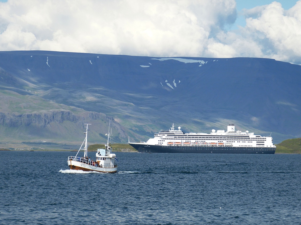 reykjavik cruise ship cruise free photo