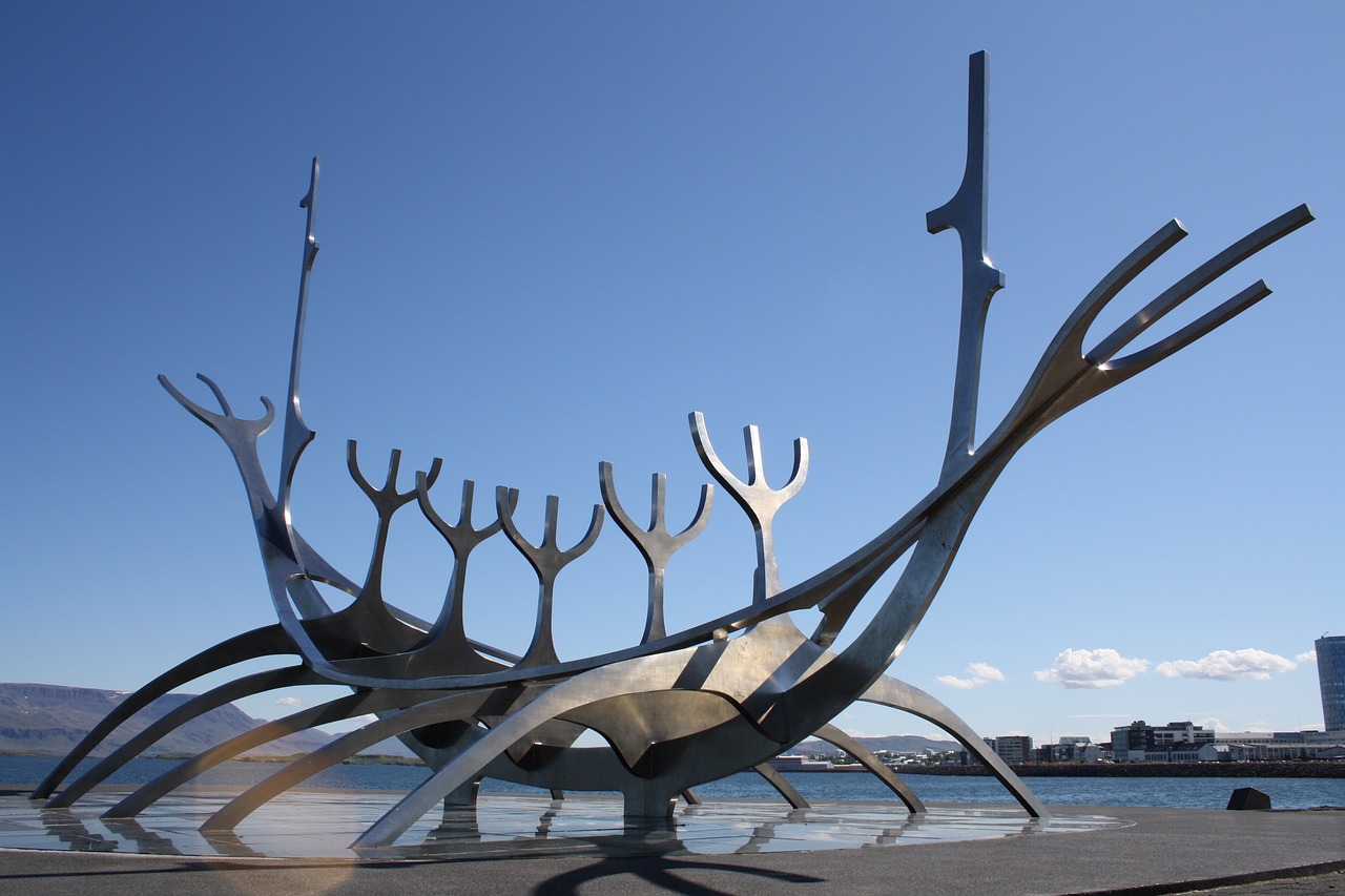 reykjavik iceland sculpture free photo