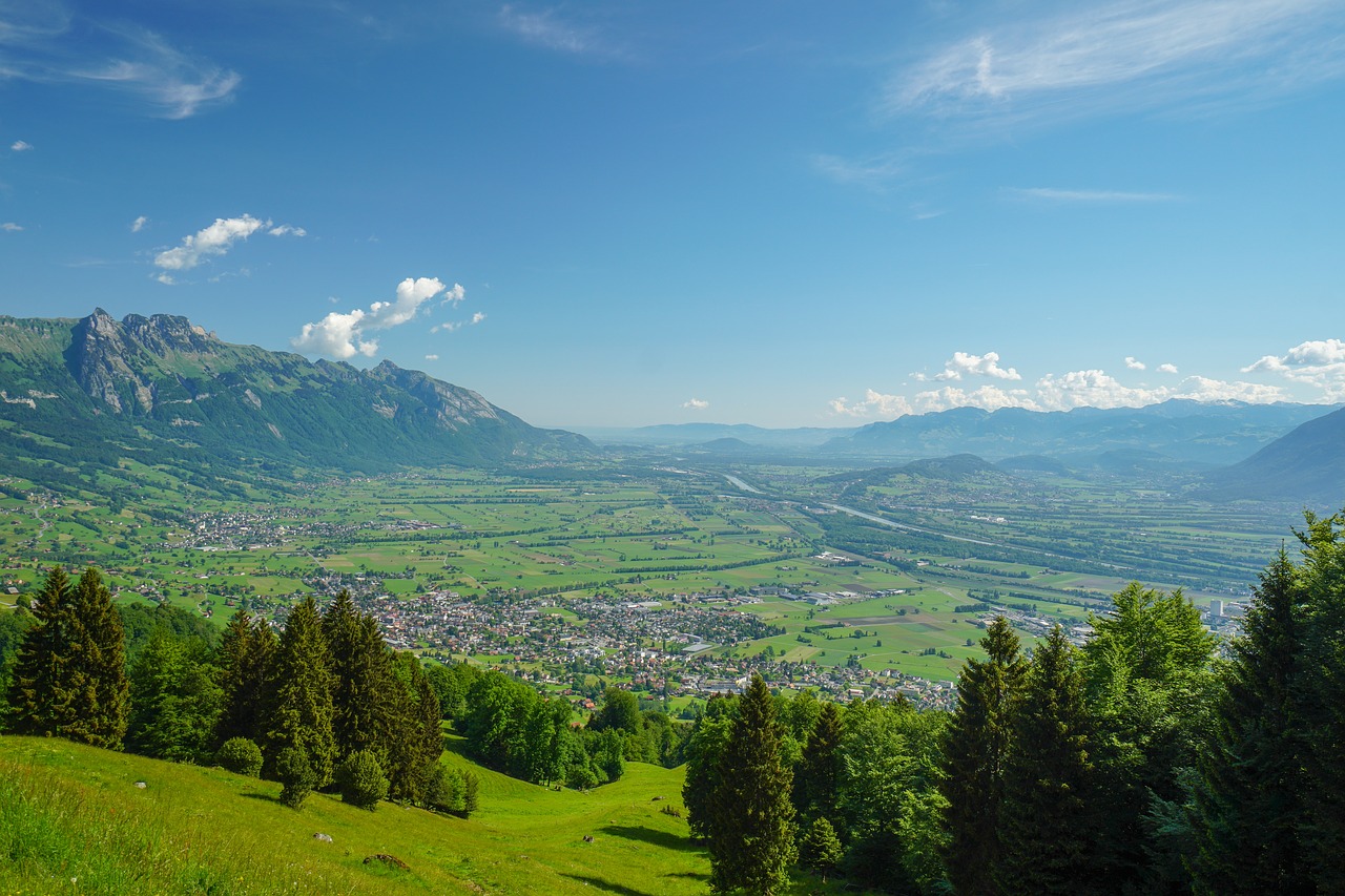 rhein  mountains  chrüzberge free photo