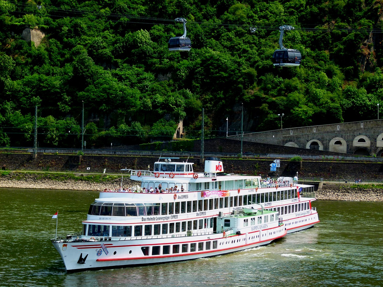 rhine passenger ship more free photo